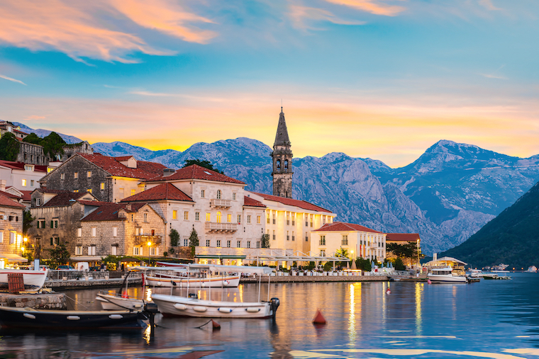 Montenegro bank account Perast
